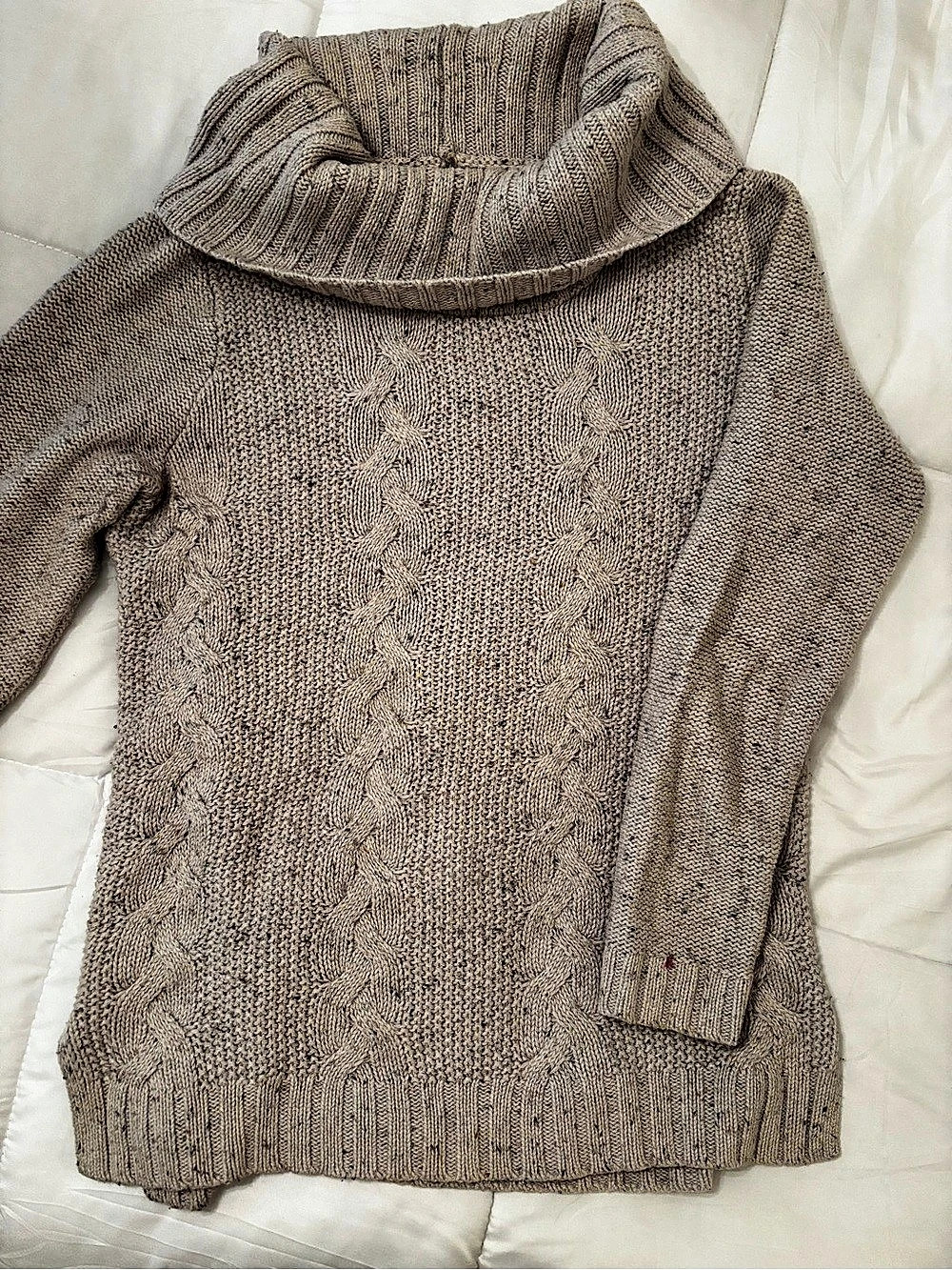 Old Navy Cowl Neck Sweater in Grey